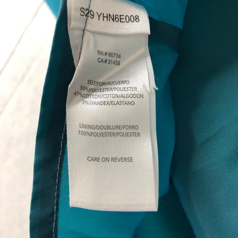 Bcbgeneration Teal Stretch Strapless Gown Maxi Bgk - image 8